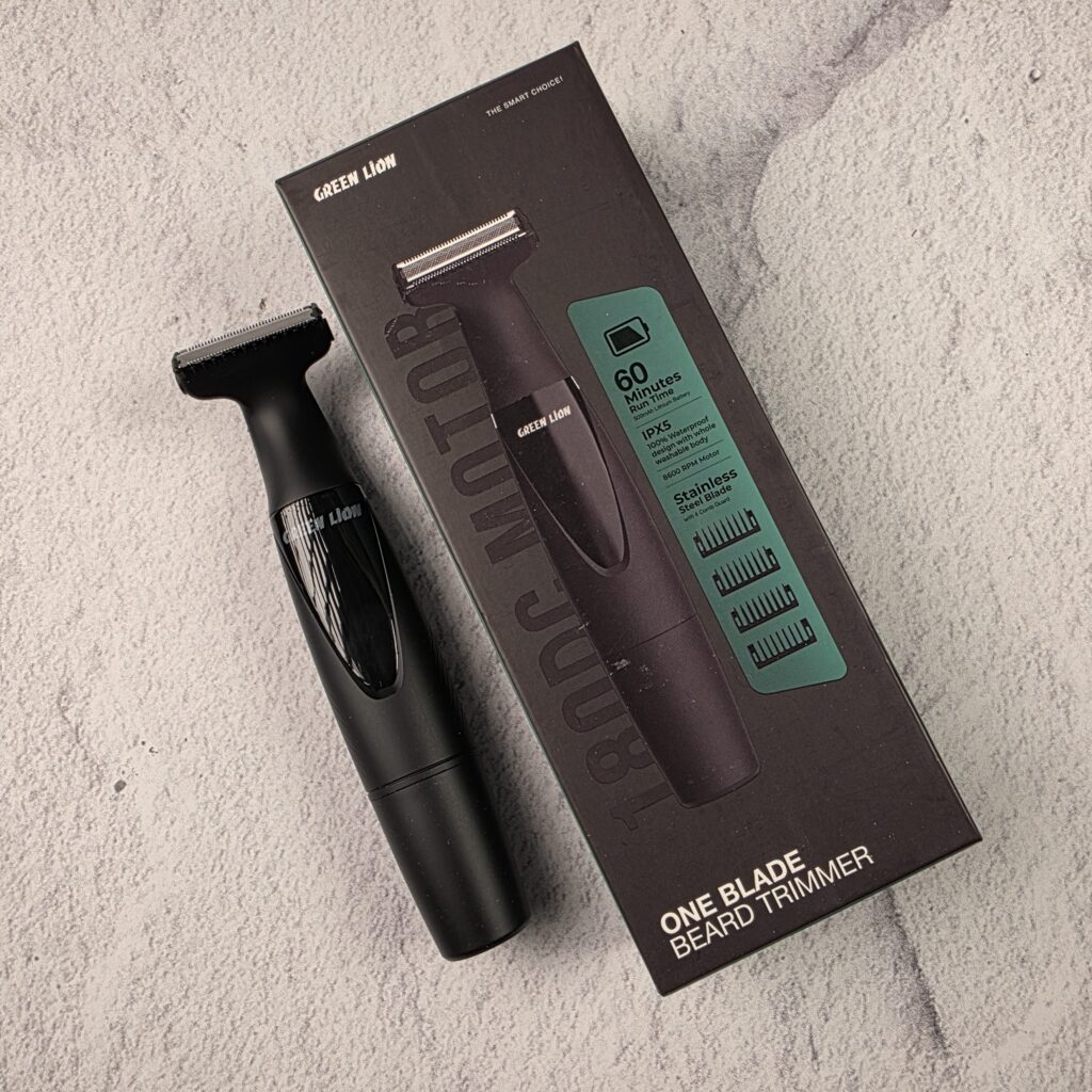 ماشین اصلاح گرین لاین مدل Green lion One Blade با قابلیت ضد آب و تیغه استیل ضد زنگ